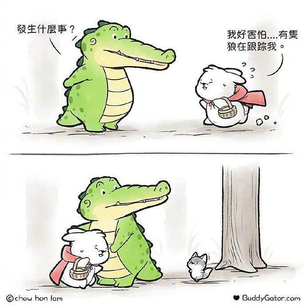 Buddy Gator,小鳄鱼,治愈,漫画