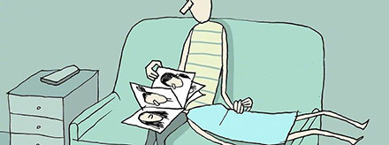 <b>幽默漫画：人际关系的隐喻 缠绵、冲突、猜忌……</b>